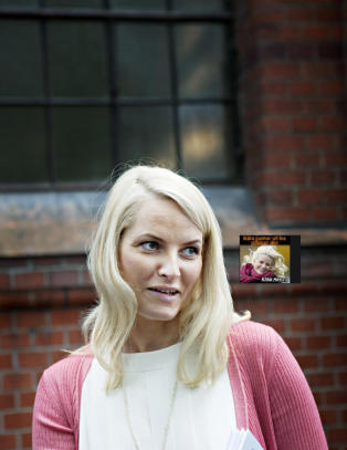 Mette-Marit misbrukt på pornonettside