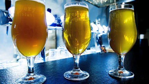 HANSA�L: Fra venstre Hansa Eerste Velvet, Hansa Zeldzaam og Hansa Vandaag Honey. Foto: JOHN TERJE PEDERSEN