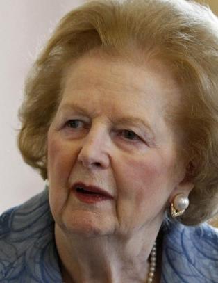 Margaret Thatcher innlagt p� sykehus