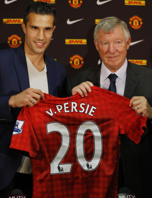 Ferguson sammenligner van Persie med Cantona