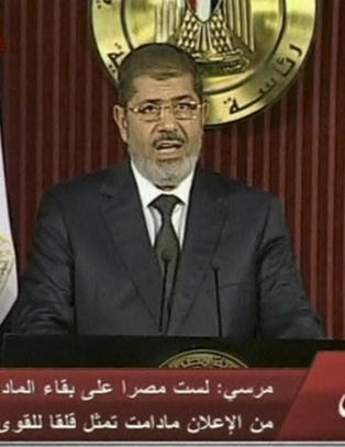 Ja-flertall i grunnlovavstemningen i Egypt