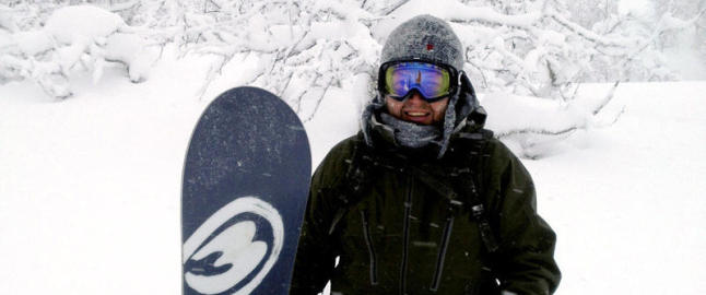 Snowboardprofilen Lars Eriksen (42) tatt av skred