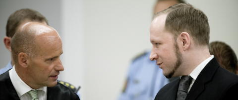 - Breivik har ikke fått noen kopi av boka