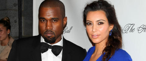Kim Kardashian venter barn med Kanye West