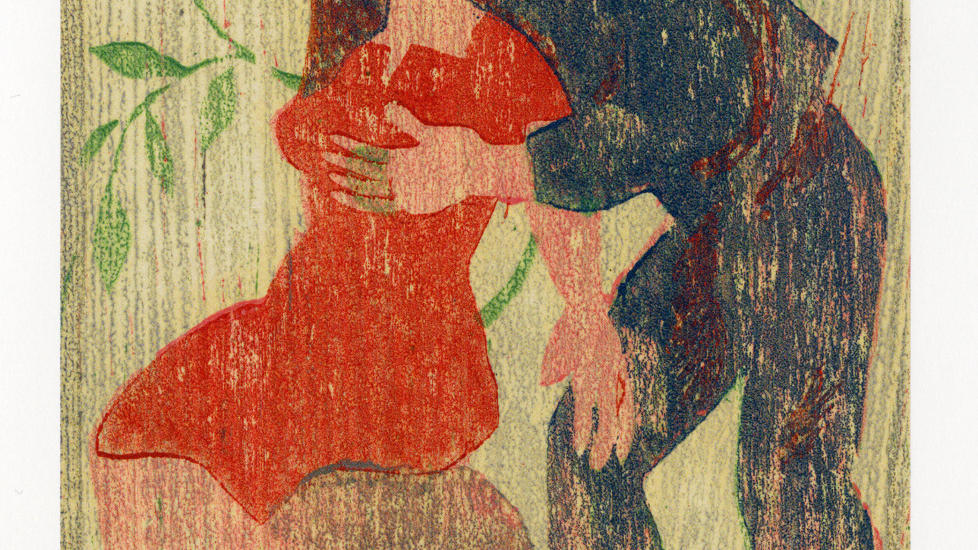 VELLYST: Thorbj�rn Egner lagde i 1943 en mappe med erotiske tresnitt under tittelen �Lystige historier�.