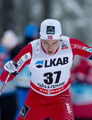 Finn H�gen Krogh sjokkerte ved � vinne sprinten