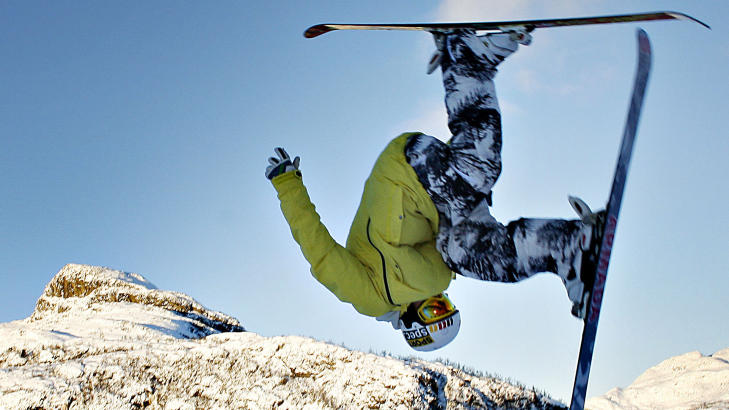 JANUAR: I bakkene i Hemsedal er det alltid aktivitet. Foto: OLE C. H. THOMASSEN
