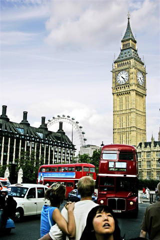 LONDON: P� andreplass p� storbytoppen. Foto: GEIR B�LSTAD