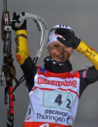 Tora Berger snytt for seier av lynrask tysker