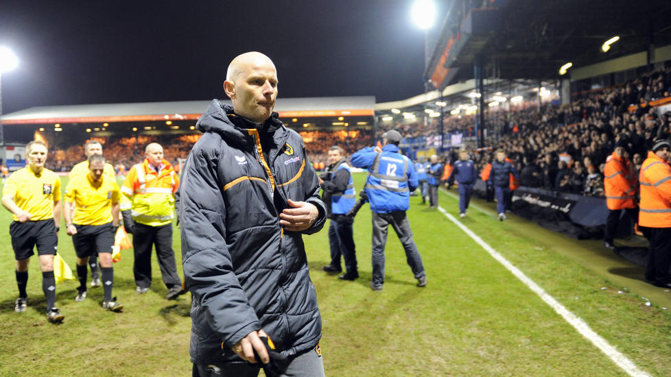 VILLE F�TT SPARKEN UANSETT? BBC-journalist mener at St�le Solbakken var ferdig i klubben uavhengig av resultatet i Luton.

Foto: Sam Bagnall / NTB scanpix