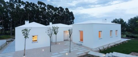 Dette huset er bygget som en landsby