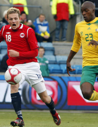 Fulltallig S�r-Afrika mot Norges Tippeliga-landslag