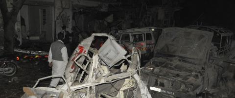 Minst 93 drept i bombeangrep i Pakistan