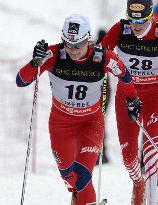 Jentene seiret i lagsprinten