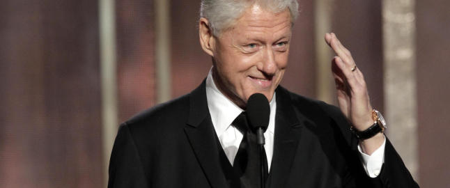 - Åh, det er han mannen til Hillary Clinton!
