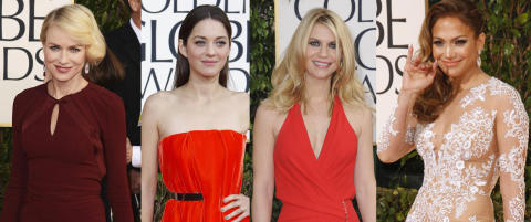 Stjernene str�lte om kapp i b�rfarger