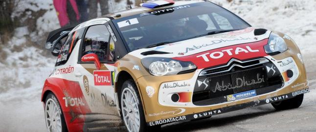 Loeb leder suverent i Monte Carlo