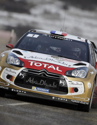 Loeb leder suverent i Monte Carlo