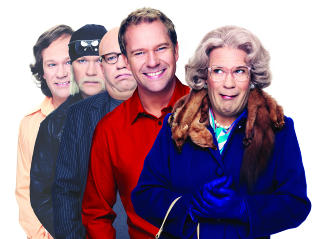 TYPER: Mine damer og herrer, her er Bjarte Hjelmelands damer og herrer. Ved et lite utvalg av dem. Foto: Fredrik Arff/Terje Stenstad Produksjon