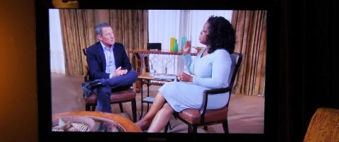 Lance Armstrongs dop- forklaring - ord for ord