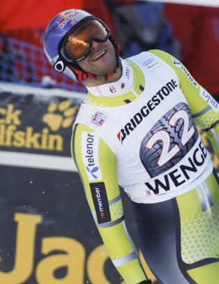 Svak norsk alpindag i Wengen