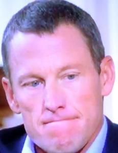 Armstrong tok til t�rene da han snakket om s�nnen