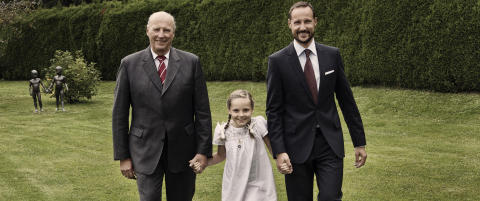 Se, s� stor hun er blitt