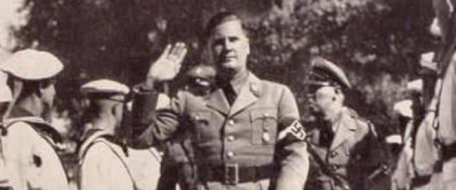 Bruker aristokratisk nazibestefar som modell