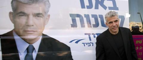 Her er Israels nye stjerne: Yair Lapid