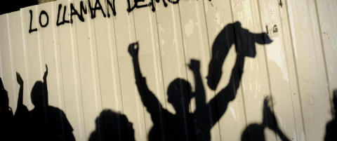 N� er 55% av Spanias unge uten arbeid