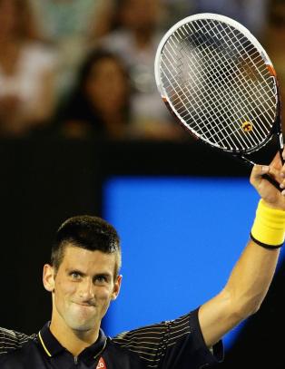 Djokovic feide Ferrer av banen