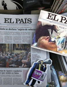 El País måtte tilbakekalle alle
aviser med falskt bilde av Chávez
