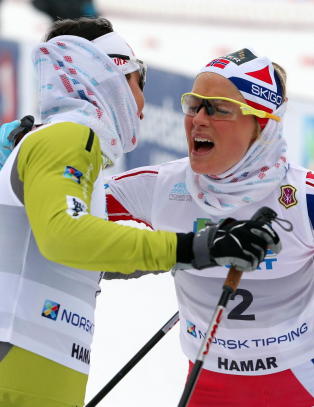 - Har ikke sett for meg � tape en spurt mot Therese