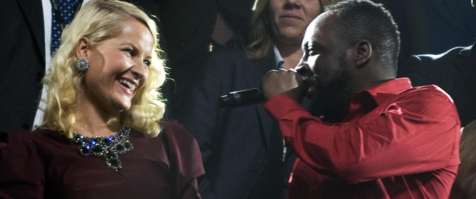 Wyclef: - Ta med danseskoa, Mette-Marit!