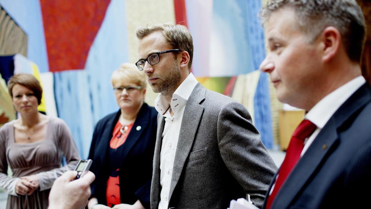 TAUS: - Dette gidder jeg ikke, ha det bra, sier leder av Oslo Høyre, Nikolai Astrup. Foto: Stian Lysberg Solum / NTB scanpix TAUS: - Dette gidder jeg ikke, ha det bra, sier leder av Oslo Høyre, Nikolai Astrup. Foto: Stian Lysberg Solum / NTB scanpix