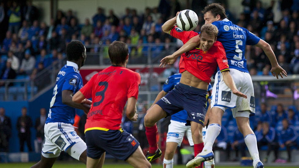 Vikingene kommer: Viking var det eneste laget som slo Molde p� Aker Stadion i Tippeligaen i 2012. De to lagene m�tes i �pningsrunden i �rets sesong, og Dagbladets oddstipper tror p� en ny Viking-triumf. Foto: Svein Ove Ekornesv�g / NTB scanpix.