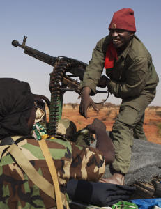 Nord-Mali er erobret,
s� kommer vanskene