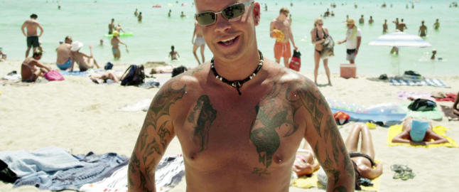 - Det gikk for det meste i � se p� tissen til Hefner