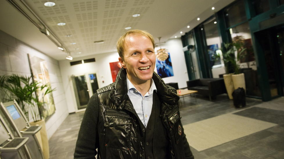 SPENT: Petter Solberg debuterer i morgen i den grommeste rallycrossklassen. Men han er usikker p� om bilen holder. Foto: Fredrik Varfjell / NTB Scanpix