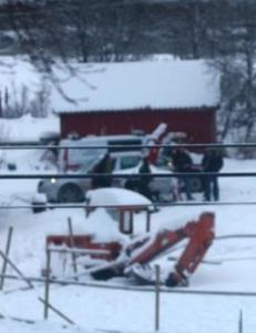 Væpnet politiaksjon da sju hester ble hentet