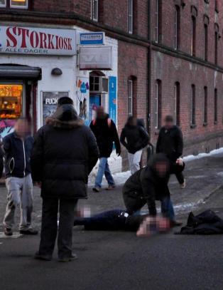 Mann alvorlig skadd etter skyteepisode p� T�yen