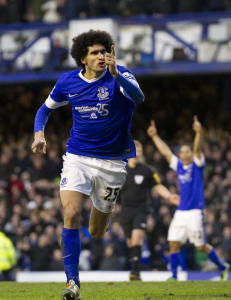 Fellaini sikret uavgjort for Everton