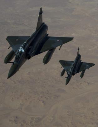 30 franske fly angriper islamistene i Mali