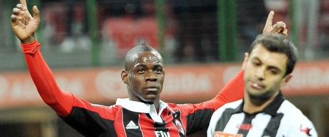 Iskald Balotelli frelste Milan med kampens siste spark