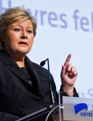 H�yre over 36 prosent p� ny meningsm�ling