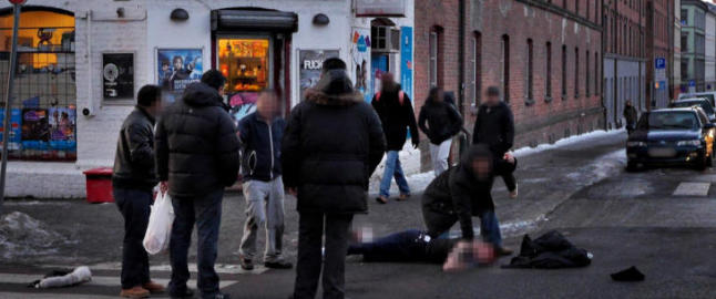 Innr�mmer grovt ransfors�k etter skuddrama