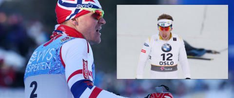 - Det stemmer ikke at J�nsson brakk staven min, beklager!