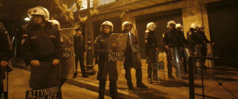 Havnestreik f�rte til medisinmangel i Hellas