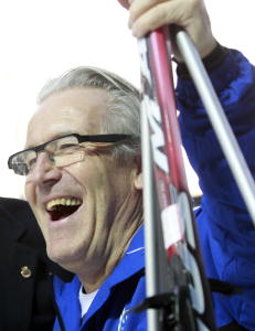 Davy Wathne og Astrid L�demel rundstj�let under TV2-opptak