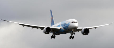 Dreamliner trolig forsinka til Norge